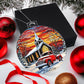 Country Christmas Red PIckup Truck Ornament-[Heartfelt Family Gift]