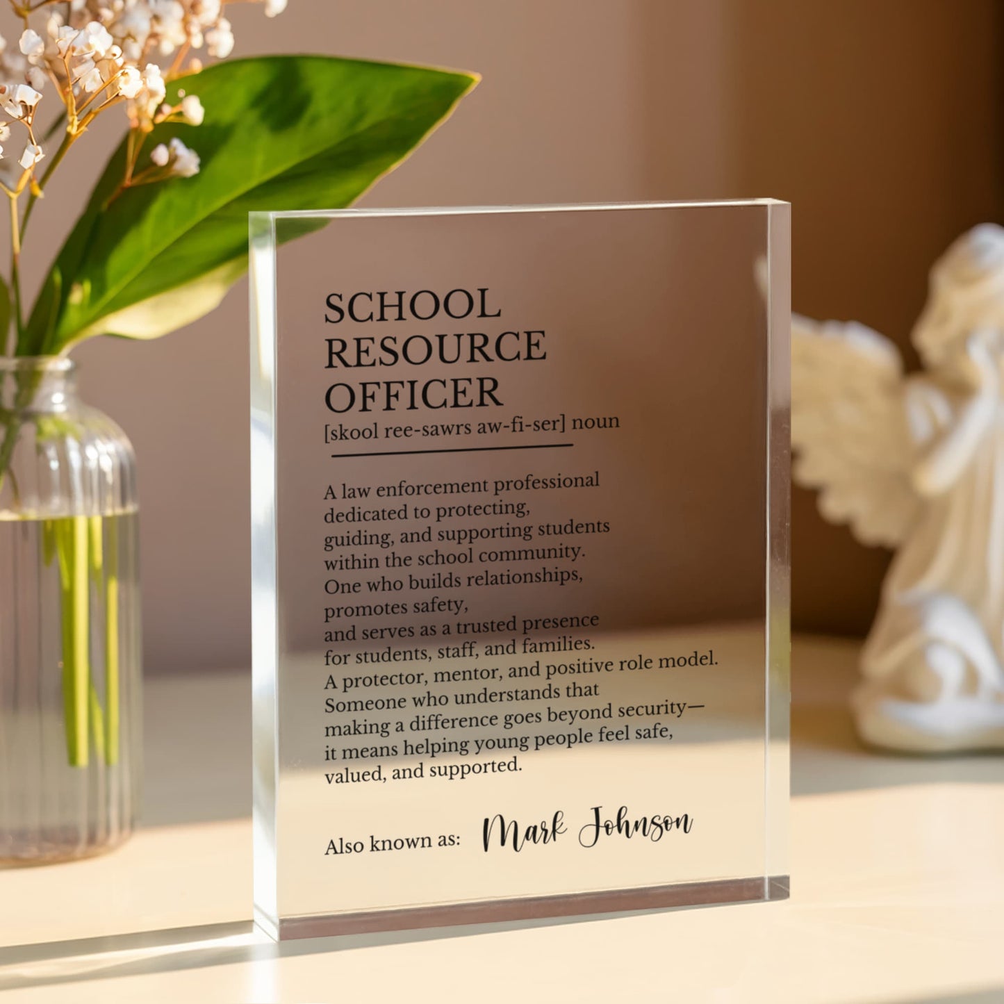 youth director difference maker plaque (1) Mechanical Engineer Appreciation Plaque Gift
