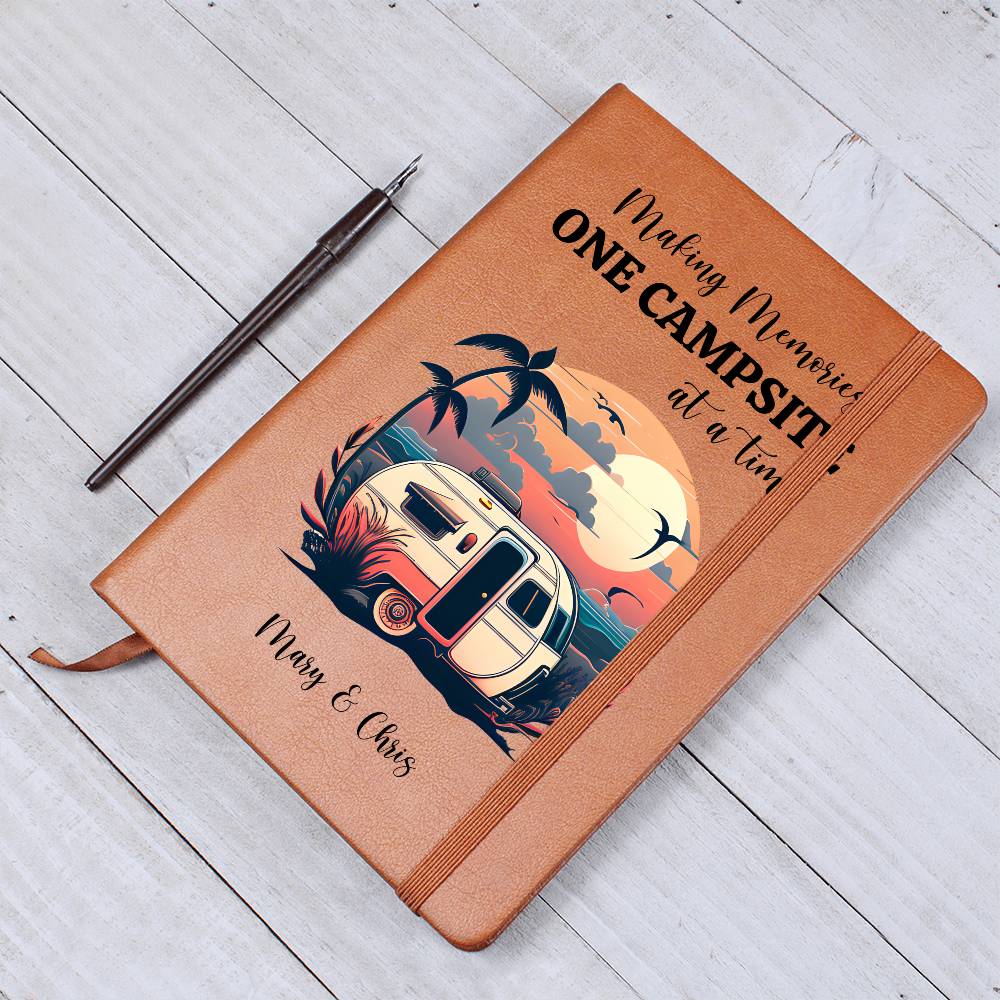 Personalized Retro Camper Journal