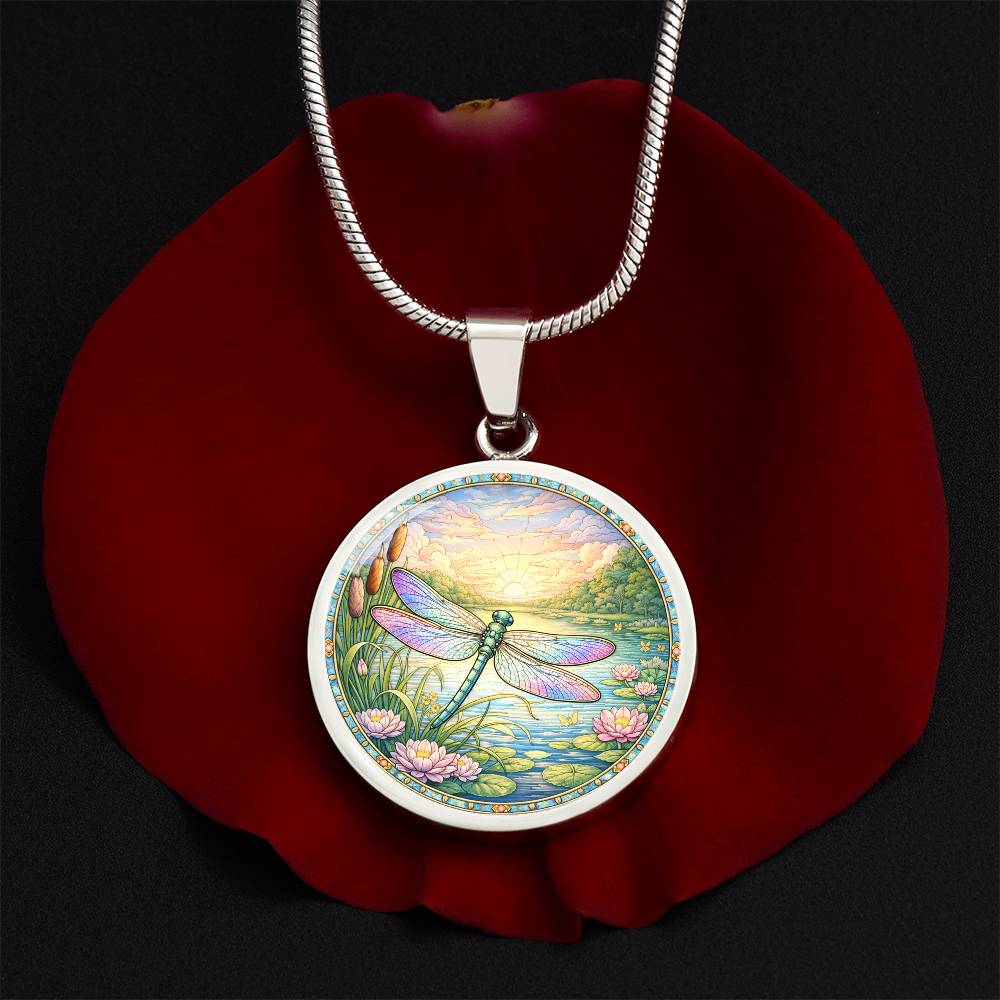 Dragonfly Personalized Engraved Necklace Bracelet or Keychain