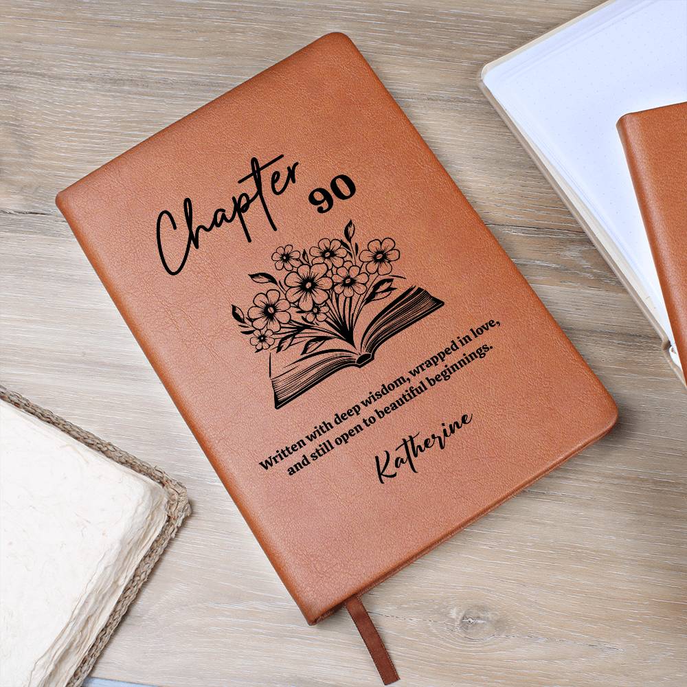 Personalized Chapter 90 Birthday Gift Journal
