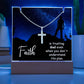 Religious Plaque & Cross Gift Set-[Heartfelt Family Gift]