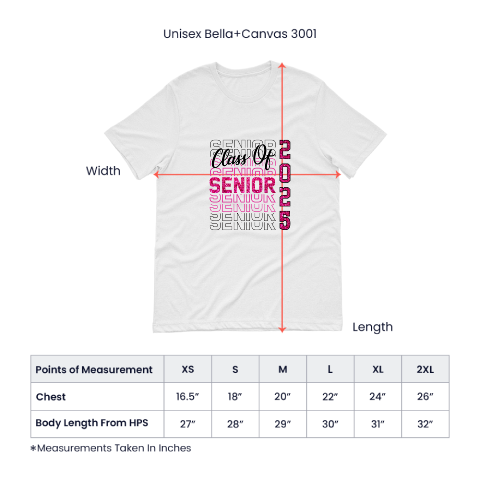 Senior Class of 2025  T-Shirt-[Heartfelt Family Gift]