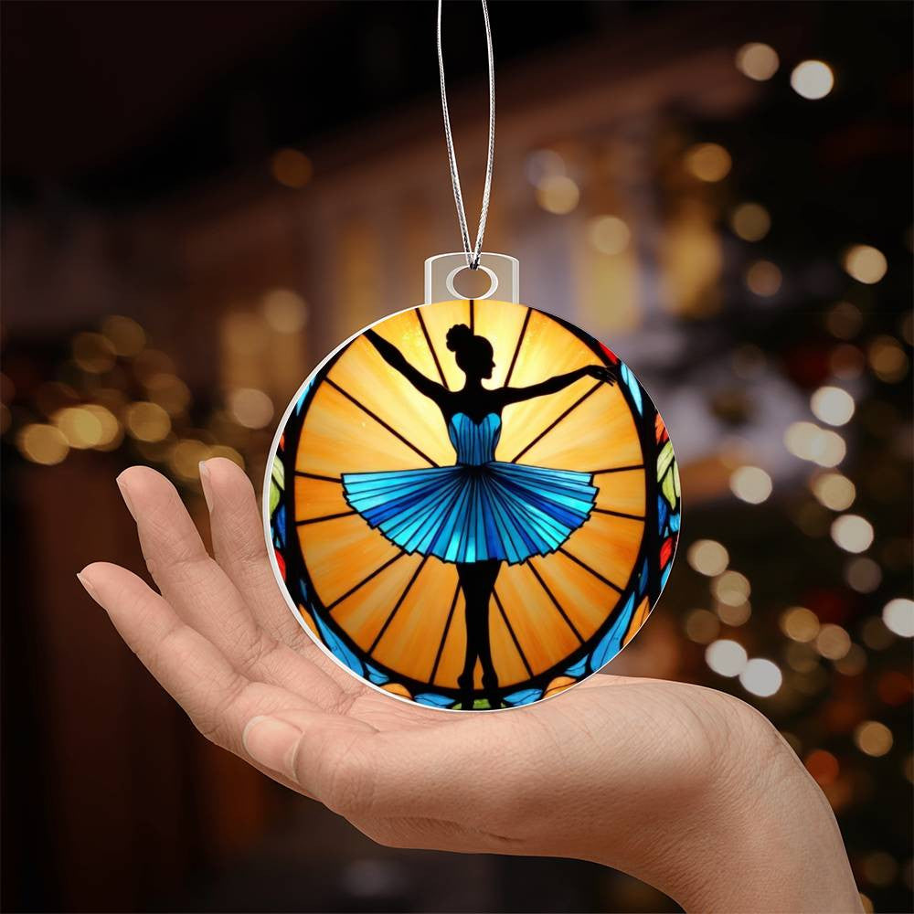 Ballet Dancer Christmas Ornament-[Heartfelt Family Gift]