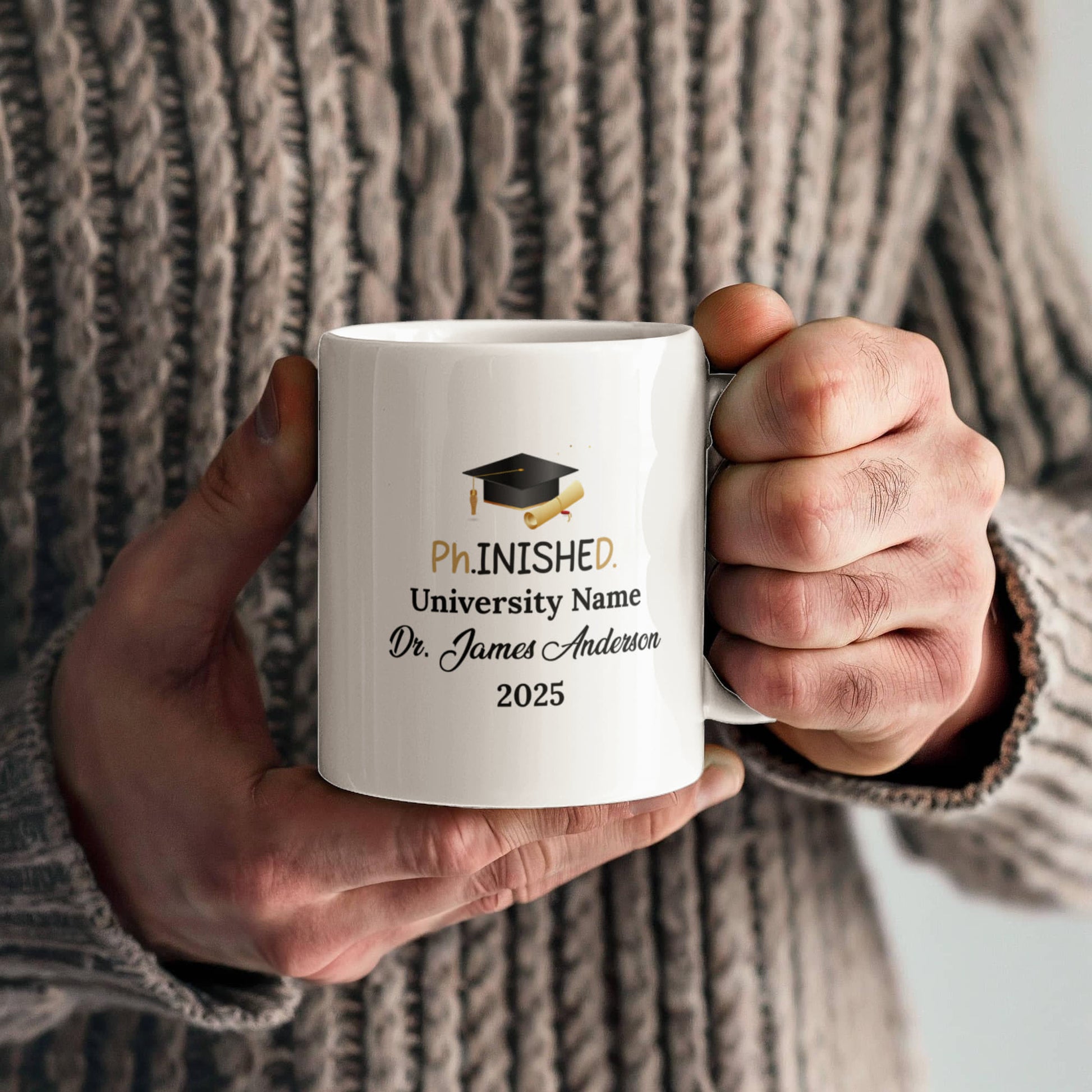 White Ceramic Mug Multiple Variants-[Heartfelt Family Gift]