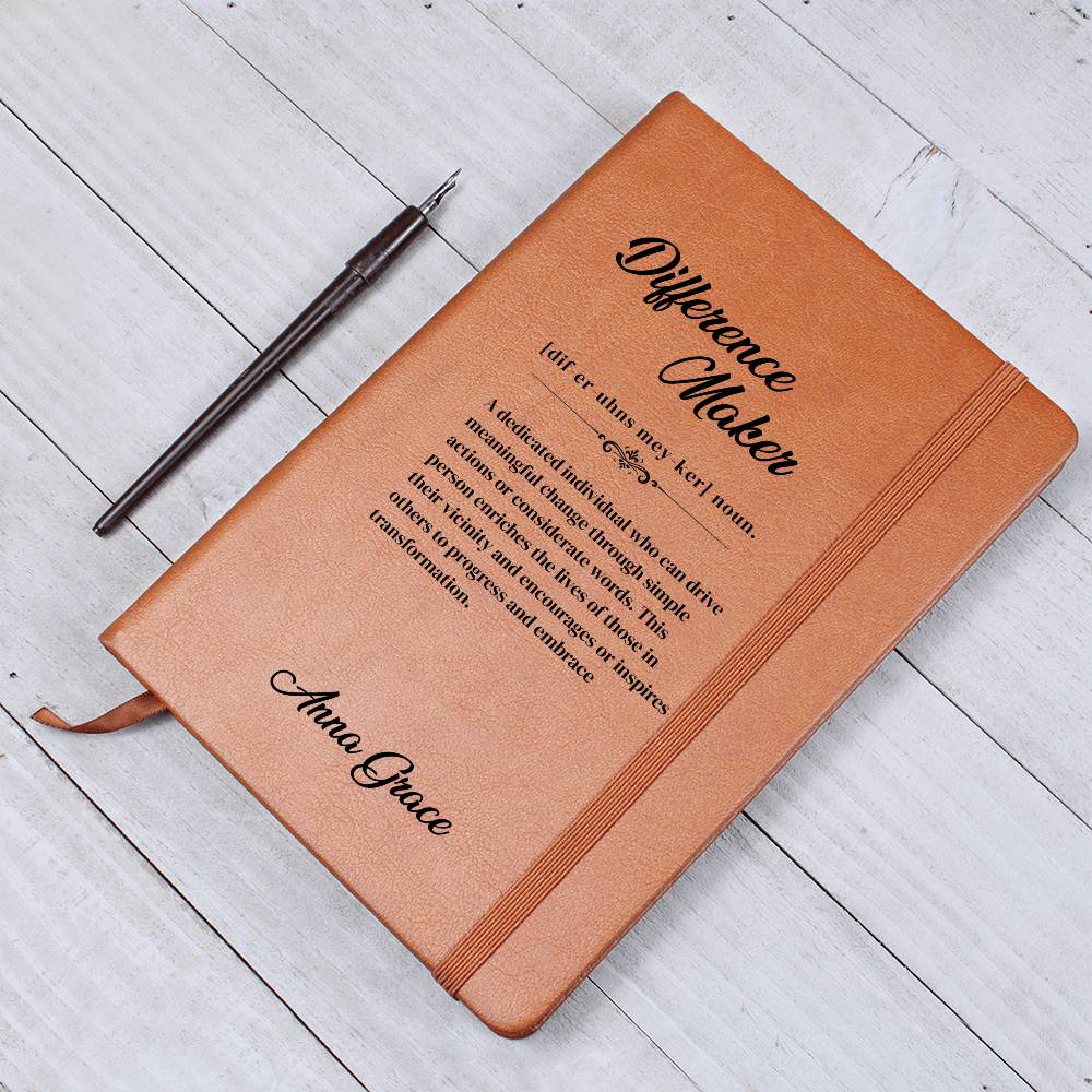 Difference Maker Personalized Journal
