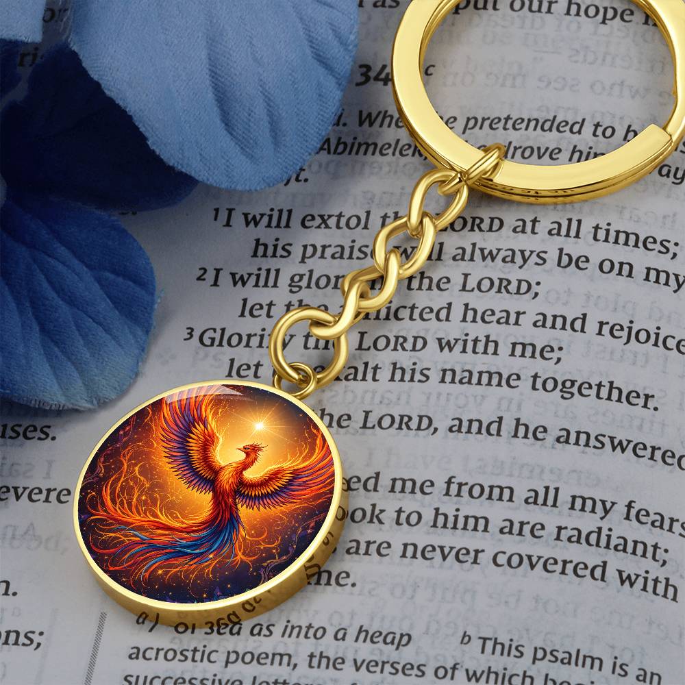 Rising Phoenix Pendant Necklace