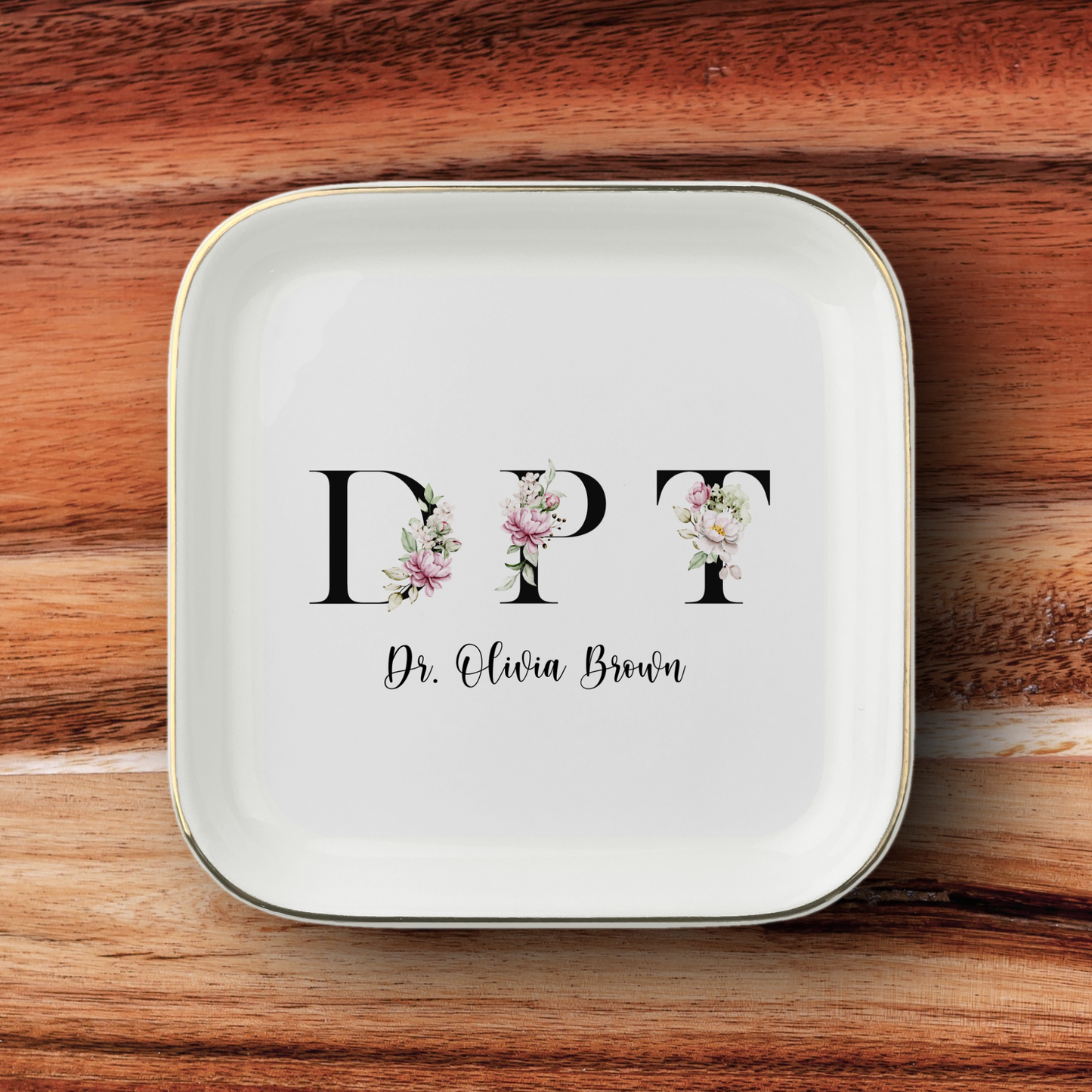 Doctor of Physical Therapy Jewelry Dish
