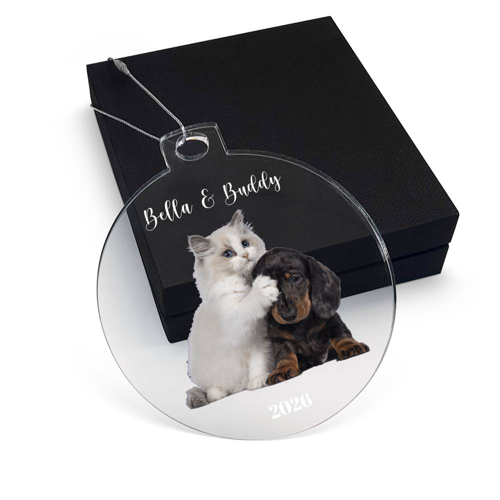 Personalized Pet Photo Charistmas Ornament