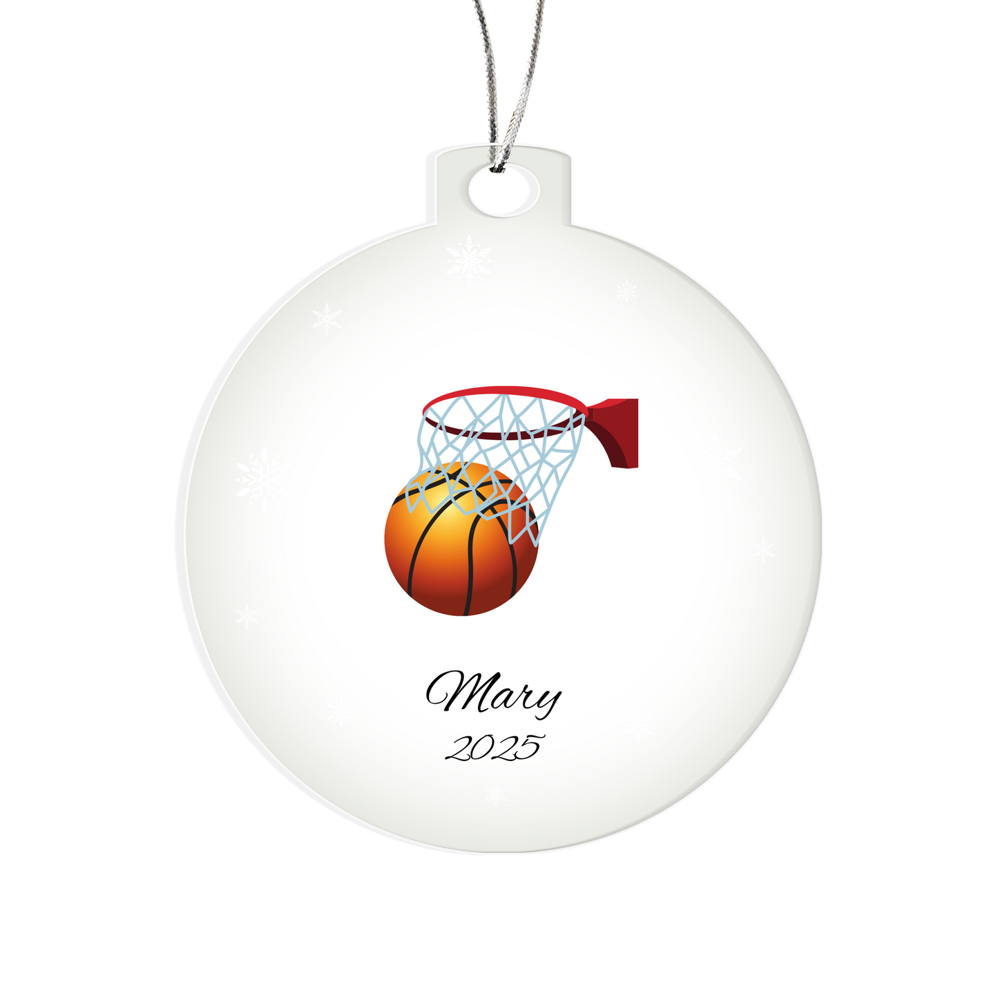 baseball christmas tree ornament Acrylic Ornament Plaque