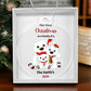 1st Christmas as a family of 4 Polar Bear Ornament-[Heartfelt Family Gift]