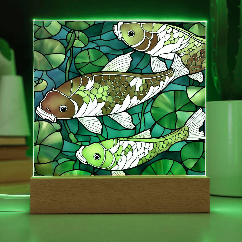 Acrylic Square Plaque-[Heartfelt Family Gift]