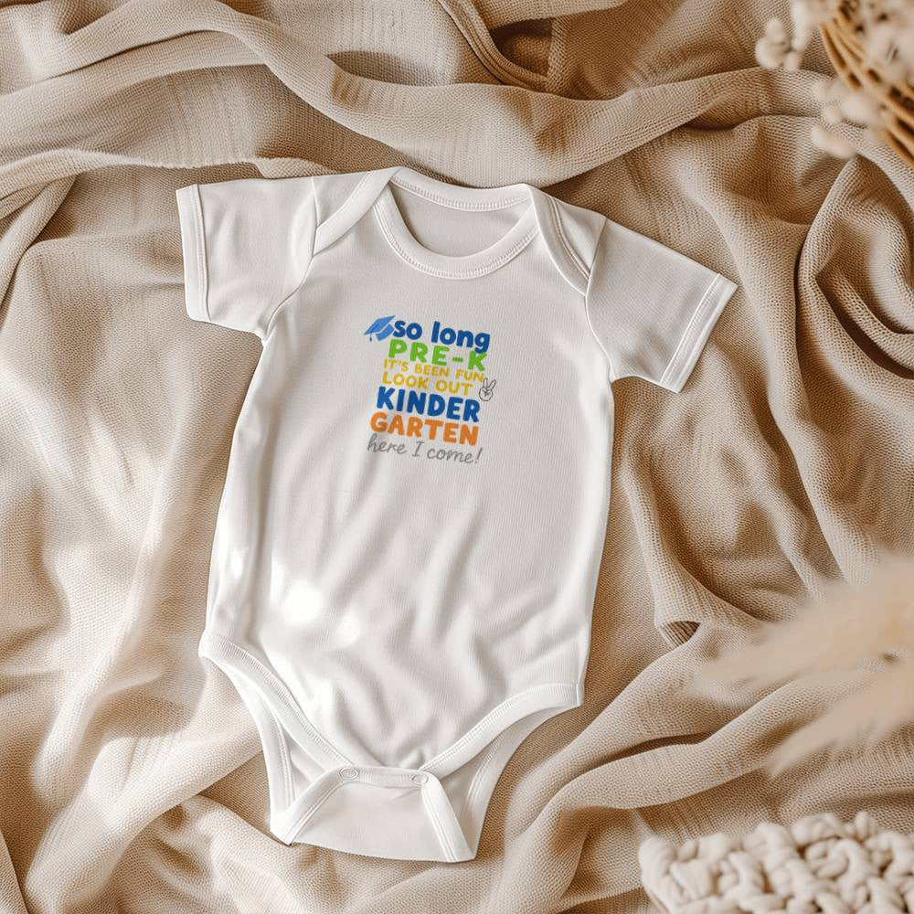 So Long Pre-K Graduation T-shirt for Child-[Heartfelt Family Gift]