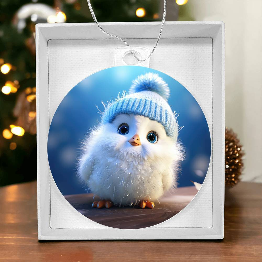 Cat Acrylic Christmas Ornament-[Heartfelt Family Gift]