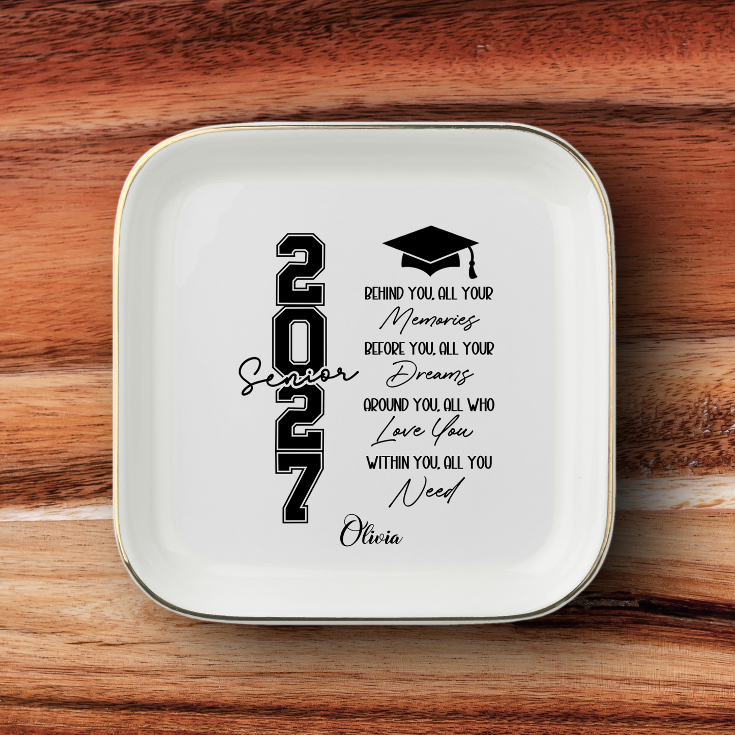 Senior Class of 2027 Jewelry Dish