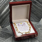 Daughter Forever Linked Necklace-[Heartfelt Family Gift]