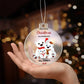 1st Christmas as a family of 4 Polar Bear Ornament-[Heartfelt Family Gift]