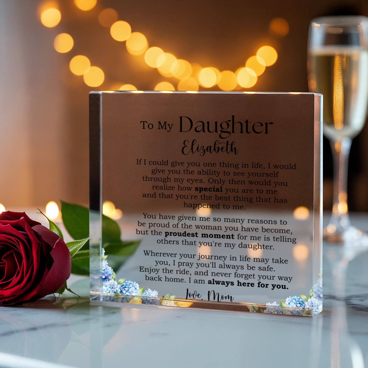 Printed Acrylic Block