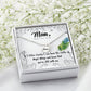 Mom Memorial Necklace Angel Wings-[Heartfelt Family Gift]