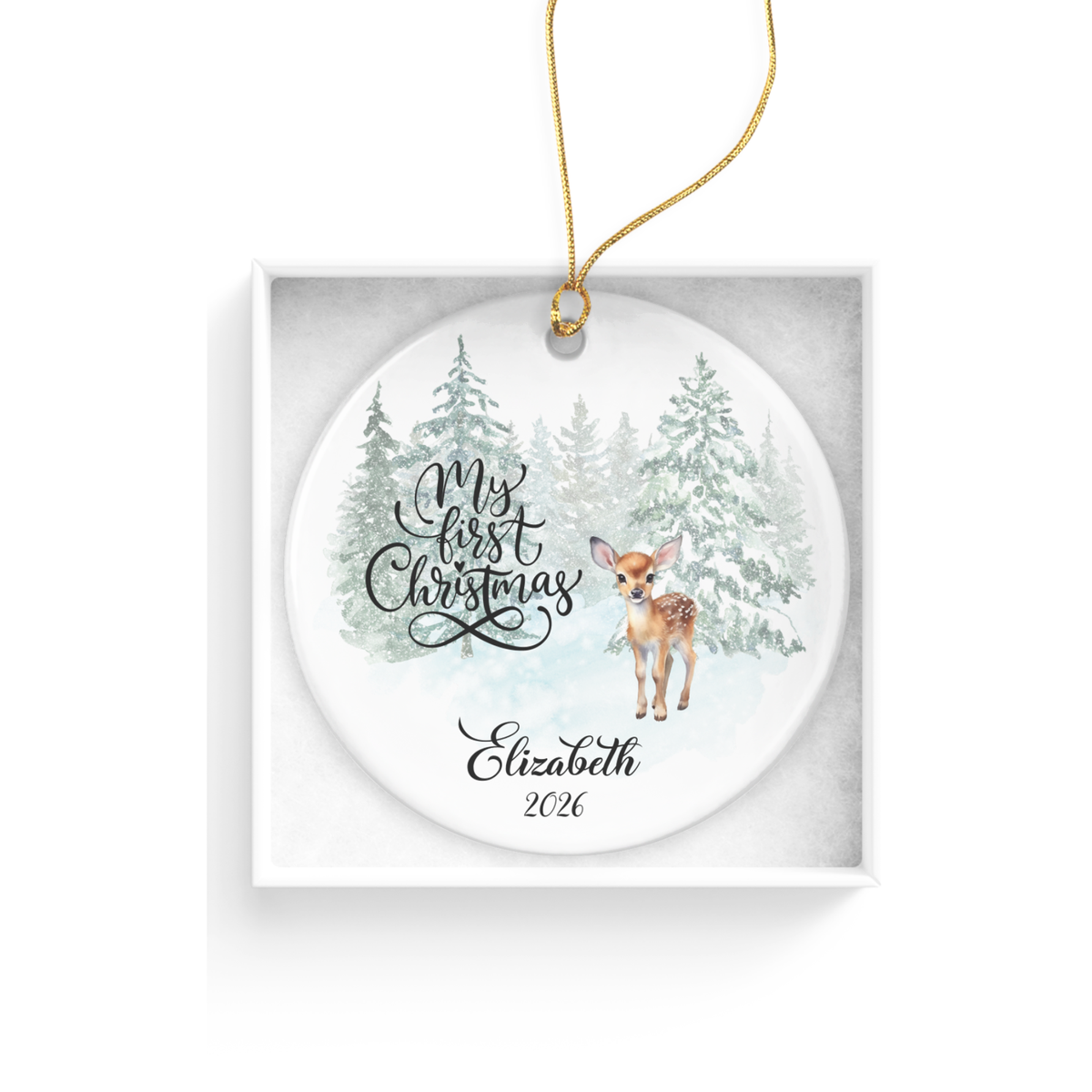 Babys First Christmas Ornament