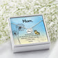 Somewhere in heaven(1) Mom Memorial Necklace-[Heartfelt Family Gift]