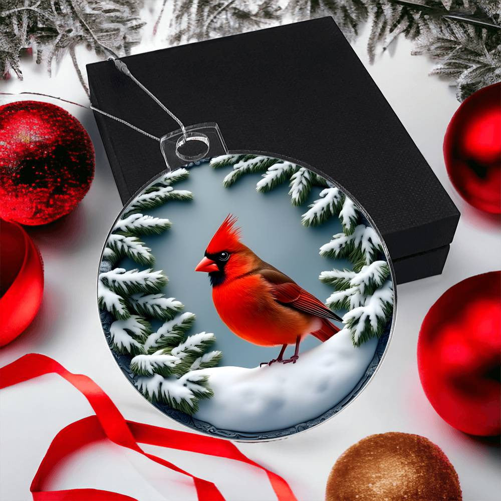 Cardinal Christmas Ornament