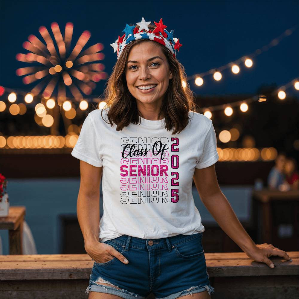 Senior Class of 2025  T-Shirt-[Heartfelt Family Gift]