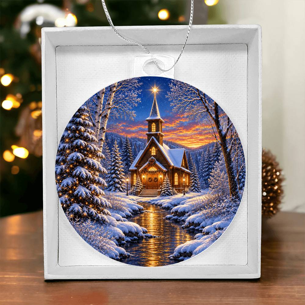 Winter Wonderland Christmas Ornament