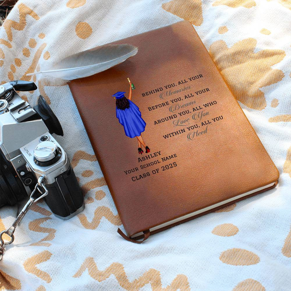 Class of 2025  Personalized Graduation Journal-[Heartfelt Family Gift]