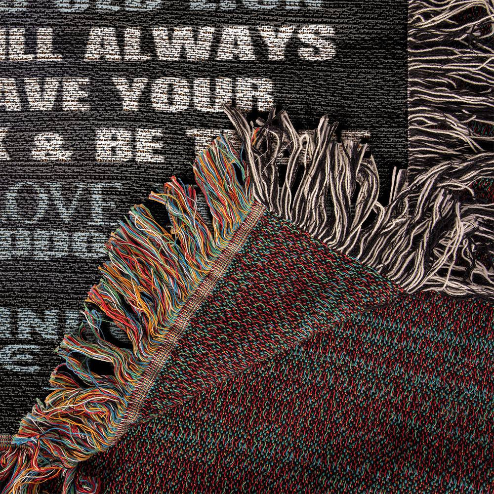 Granddaughter Woven Blanket-[Heartfelt Family Gift]