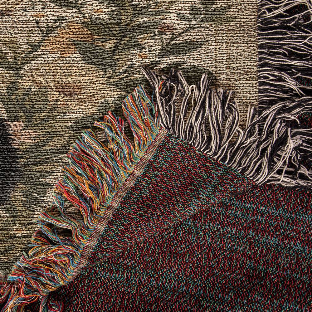 Black Cat Woven Blanket-[Heartfelt Family Gift]