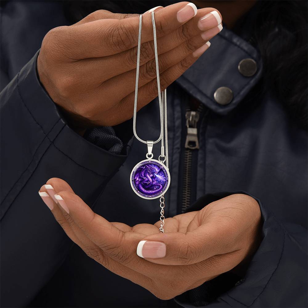 Personalized Purple Engraved Necklace Bracelet or Keychain