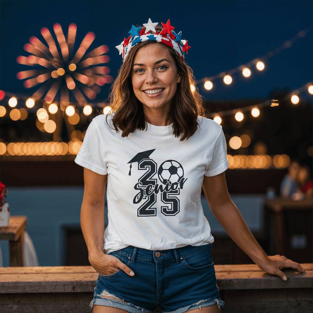 2025 Senior Soccor T-Shirt-[Heartfelt Family Gift]