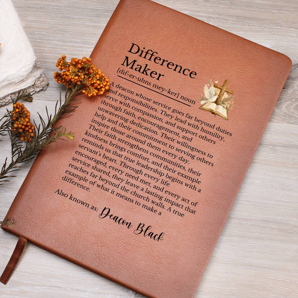 Deacon Journal Appreciation Gift