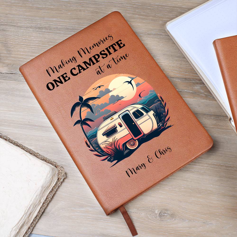 Personalized Retro Camper Journal
