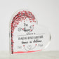 Dad and Daughter Acrylic Plaque-[Heartfelt Family Gift]