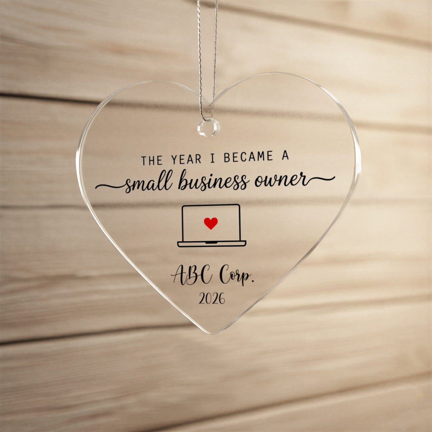 1st Christmas As A Small Business Owner Ornament