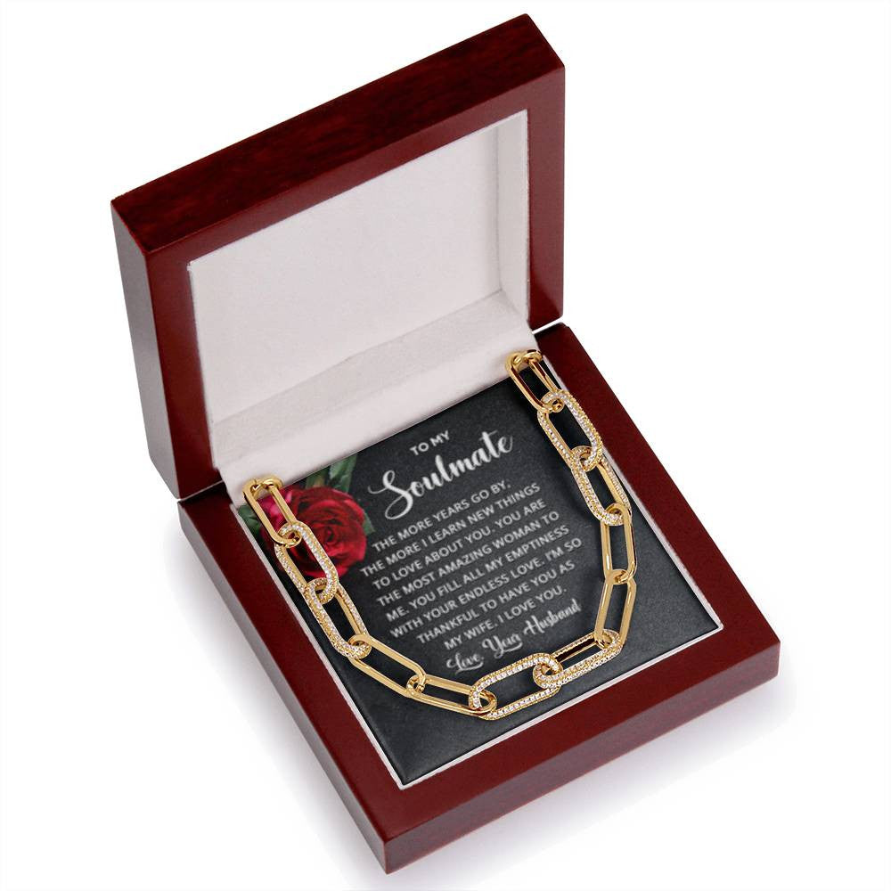 Soulmate Forever Linked Necklace-[Heartfelt Family Gift]