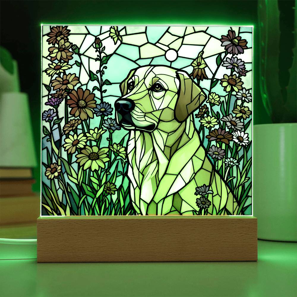 Labrador Retriever Lighted Plaque