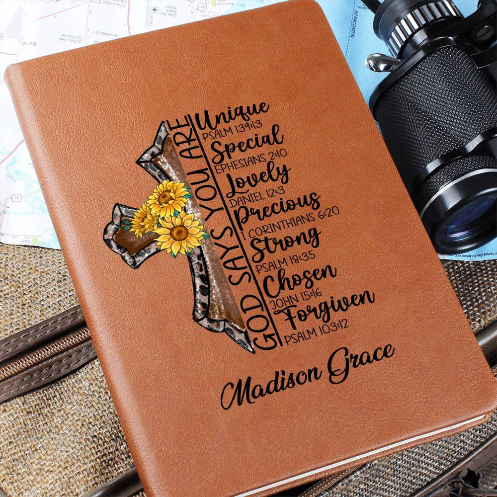 God Says You Are  Journal