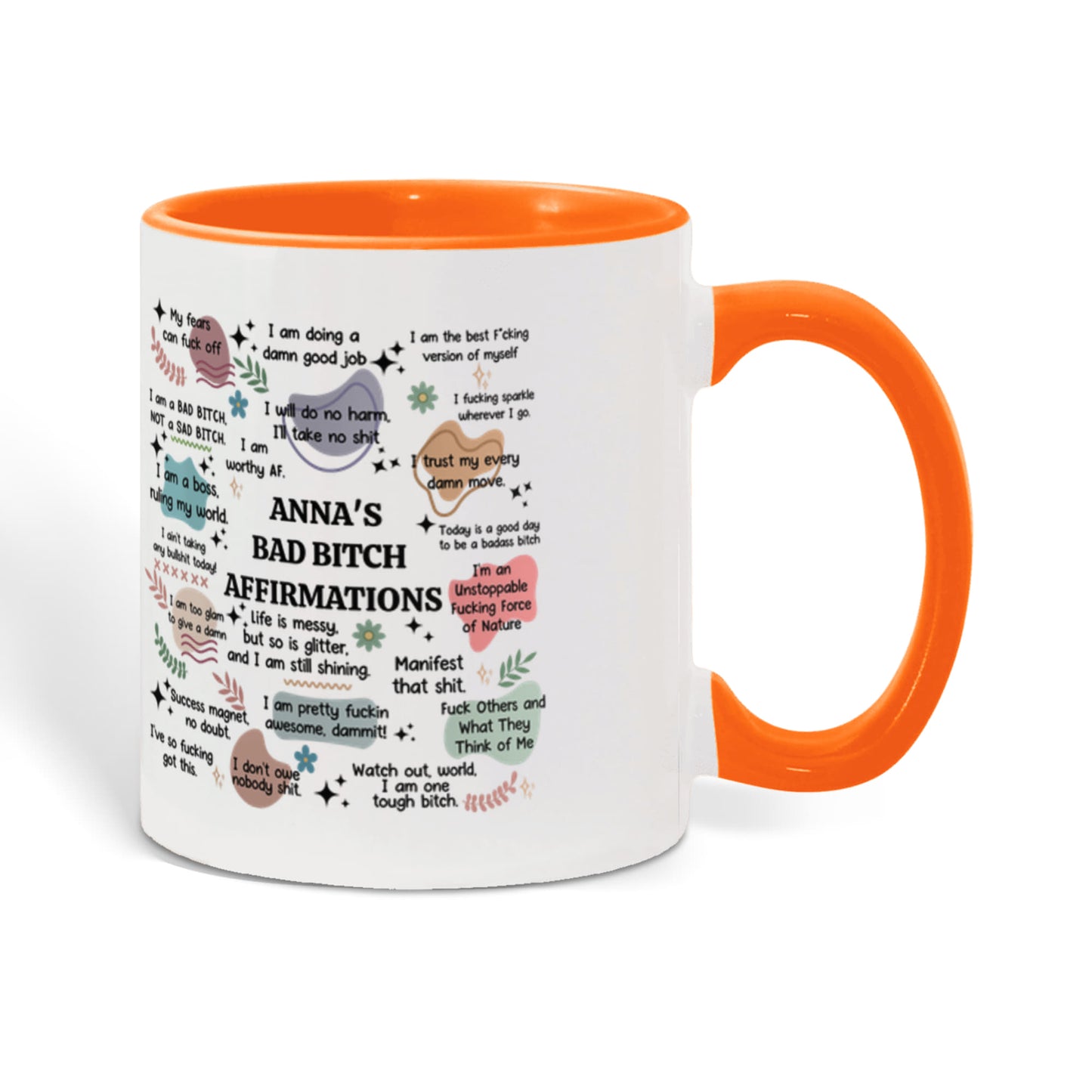 Color Accent Mugs