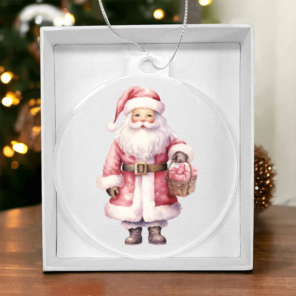 Acrylic Christmas Ornament-[Heartfelt Family Gift]