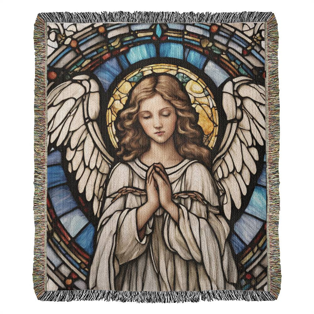 Heirloom Artwork Woven Blanket (Portrait)-[Heartfelt Family Gift]