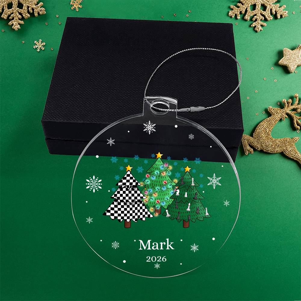 Chess Christmas Tree Ornament