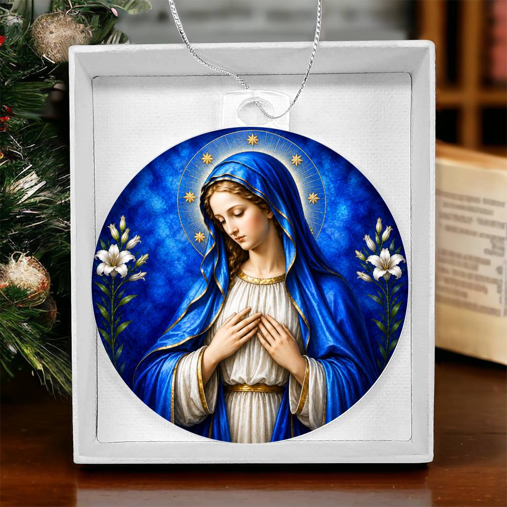 Mother Virgin Mary Ornament