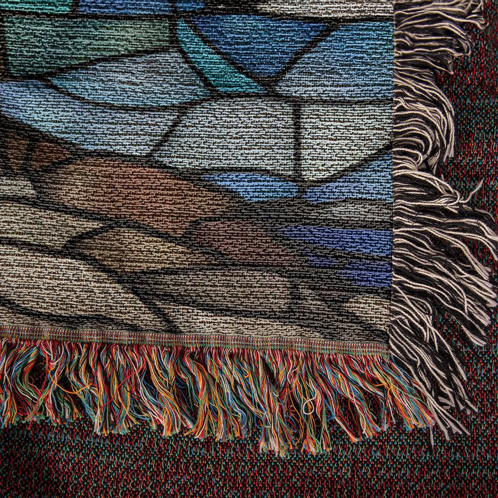 Lighthouse Woven Cotton Blanket