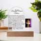 Personalized Dance Recital Acrylic Heart Plaque-[Heartfelt Family Gift]