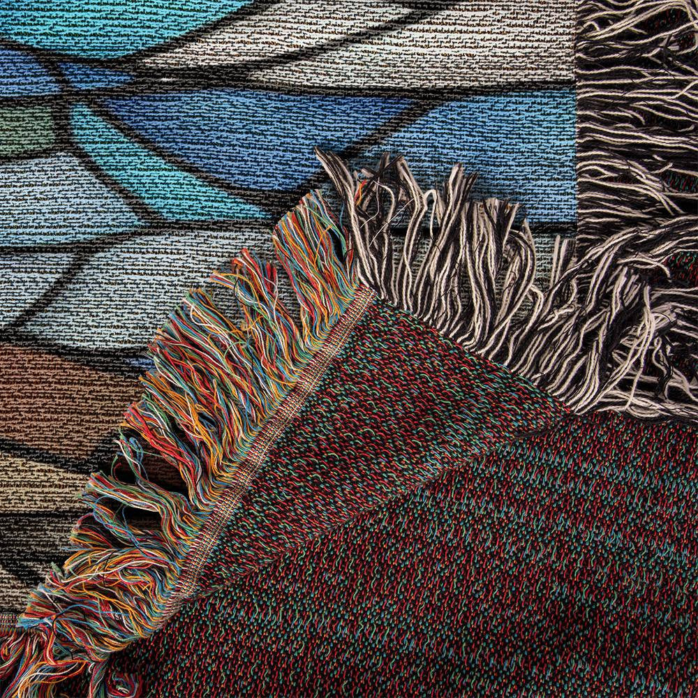 Lighthouse Woven Cotton Blanket
