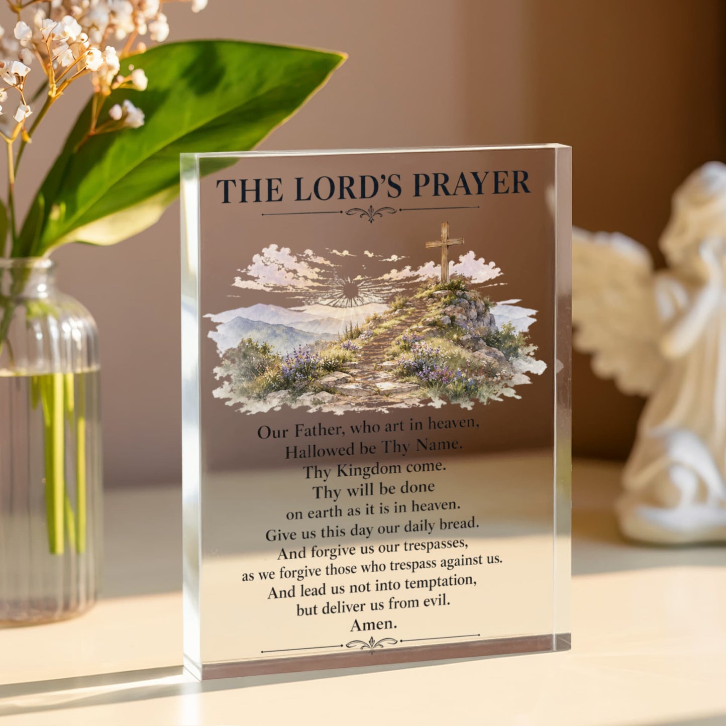 The Lords Prayer Plaque