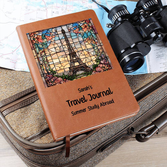 Paris Travel Journal Personalized-[Heartfelt Family Gift]